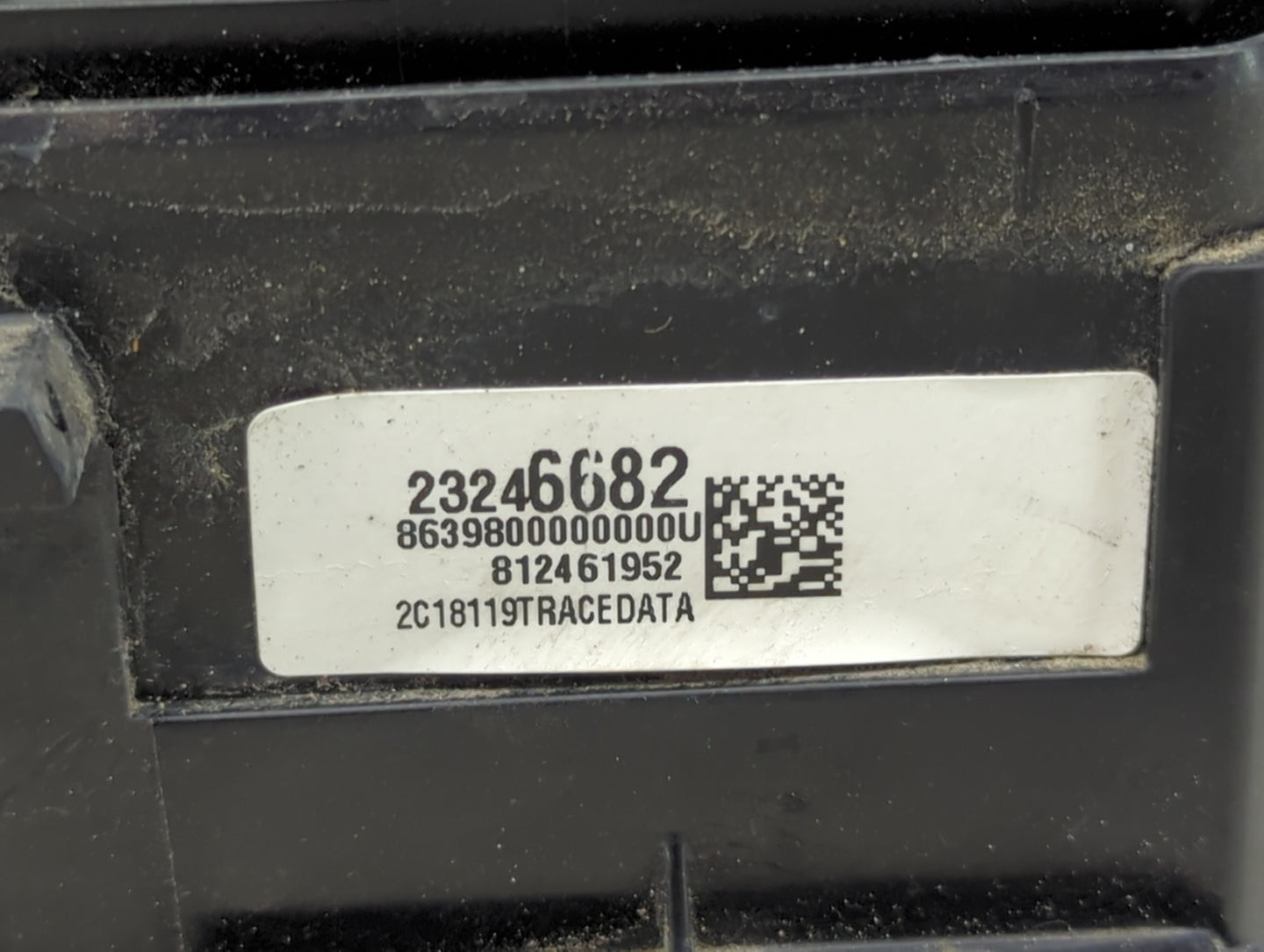 2018-2022 Chevrolet Equinox Fusebox Fuse Box Panel Relay Module P/N:23246682 86398000000000U Fits Fits 2018 2019 2020 2021 2