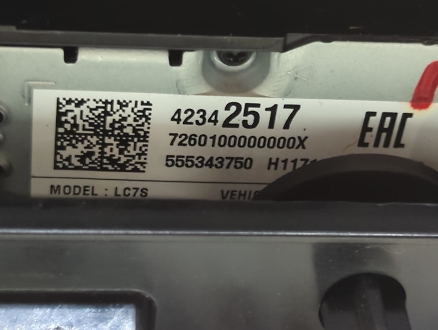 2018-2018 Chevrolet Equinox Information Display Screen 1467865 - Oemusedautoparts1.com