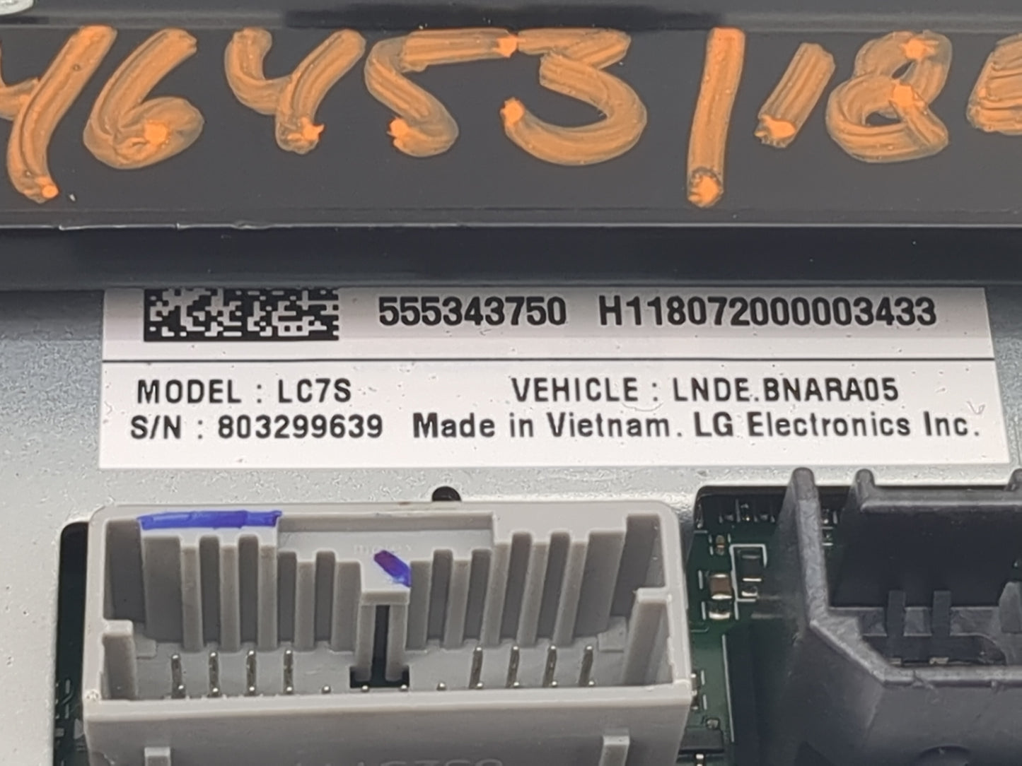 2018-2018 Chevrolet Equinox Information Display Screen 1471482 - Oemusedautoparts1.com