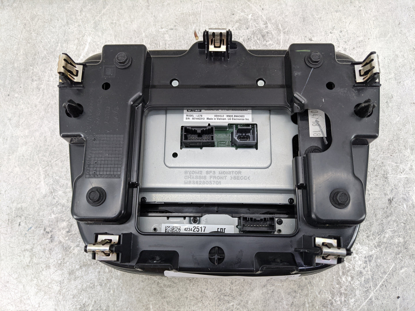 2018-2018 Chevrolet Equinox Information Display Screen 1474897 - Oemusedautoparts1.com