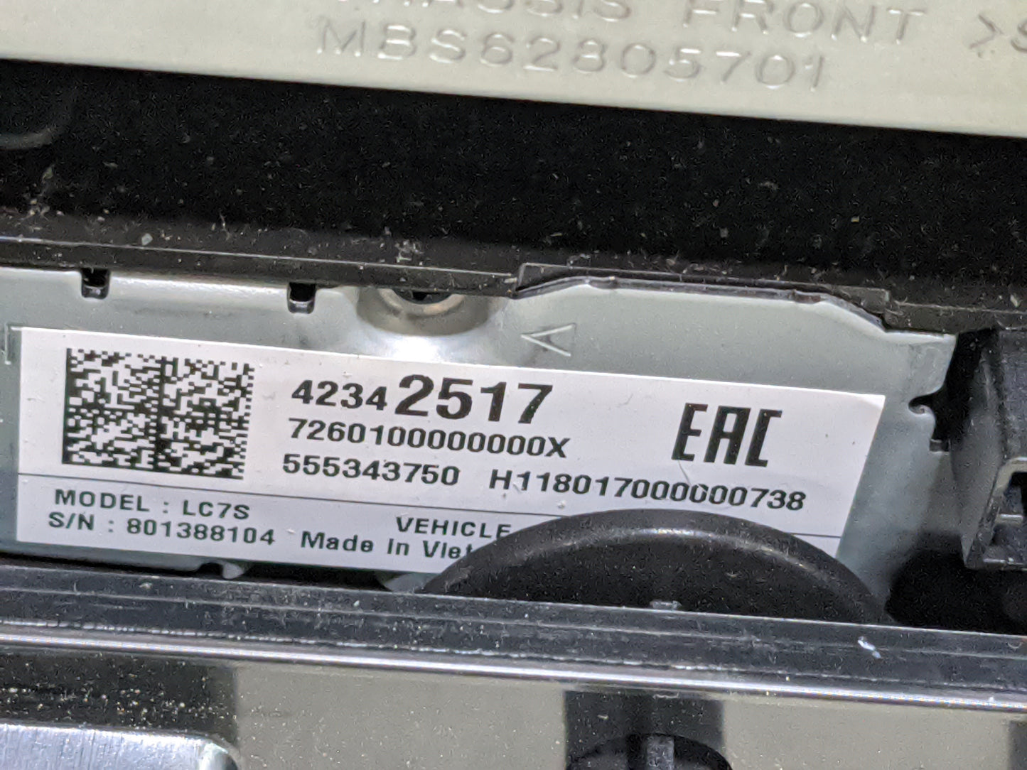 2018-2018 Chevrolet Equinox Information Display Screen 1474897 - Oemusedautoparts1.com