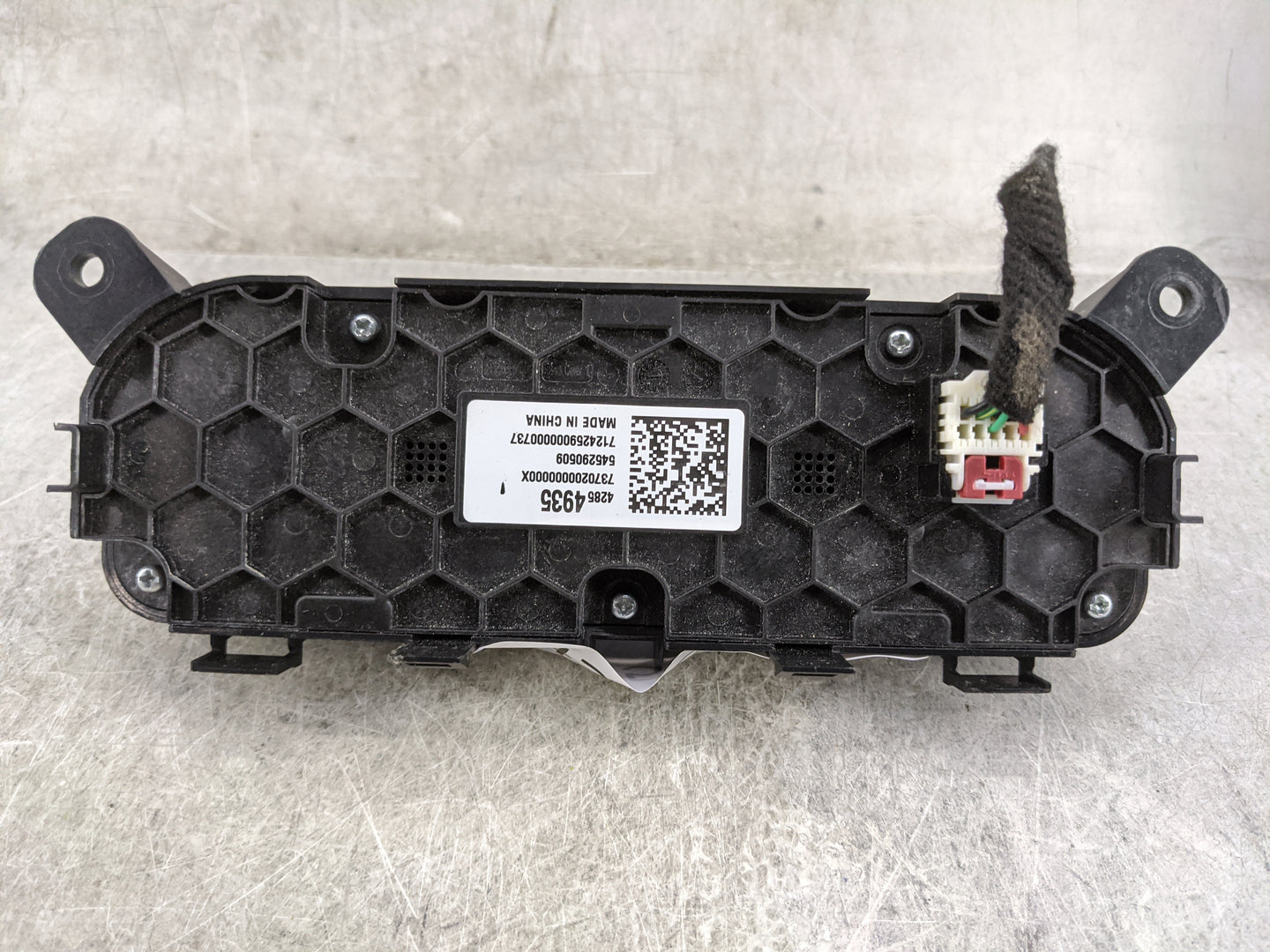 2018 Chevrolet Equinox Climate Control Module Temperature AC/Heater Replacement P/N:42854935 7370200000000X Fits OEM Used Au