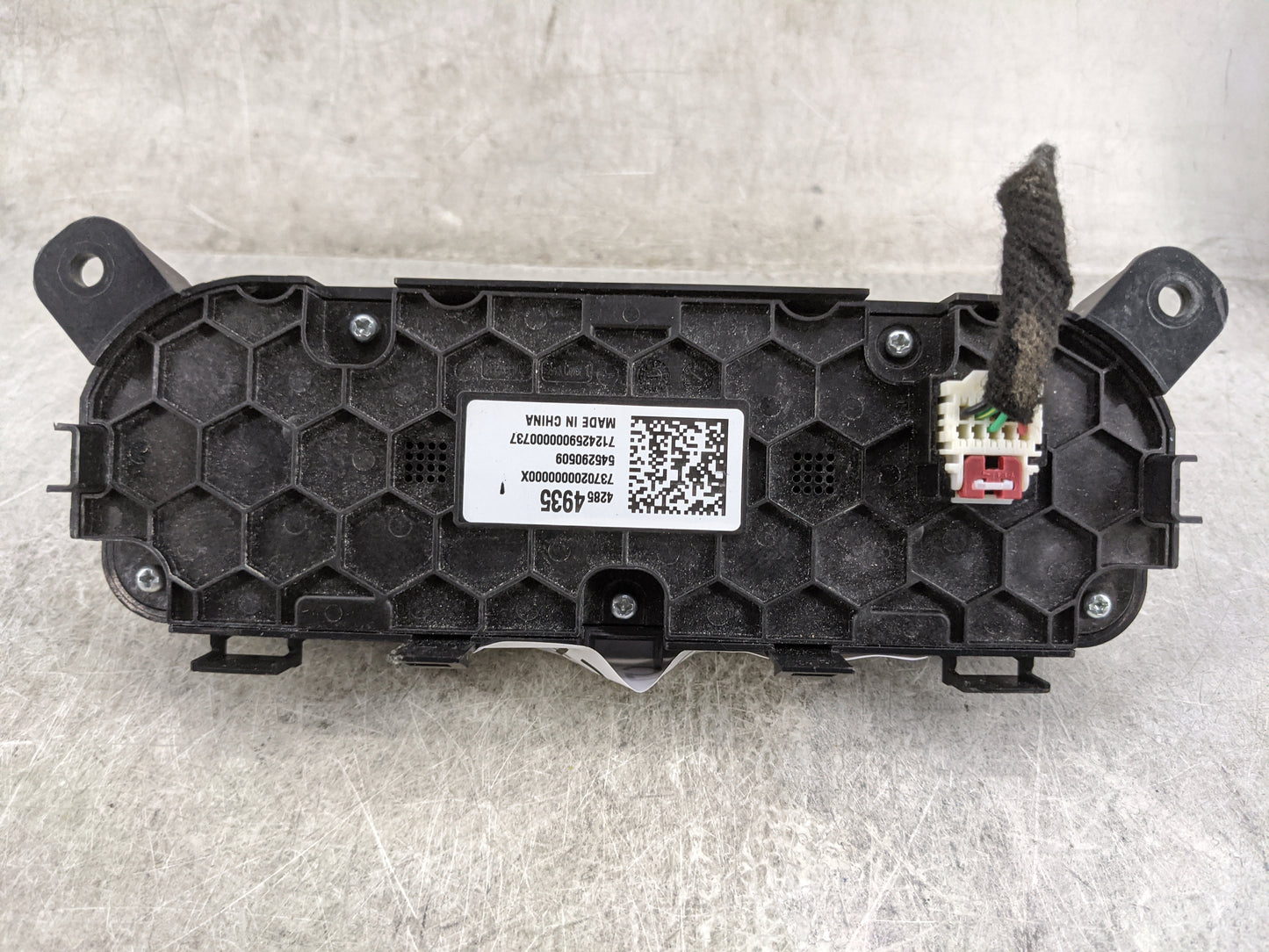 2018 Chevrolet Equinox Climate Control Module Temperature AC/Heater Replacement P/N:42854935 7370200000000X Fits OEM Used Au