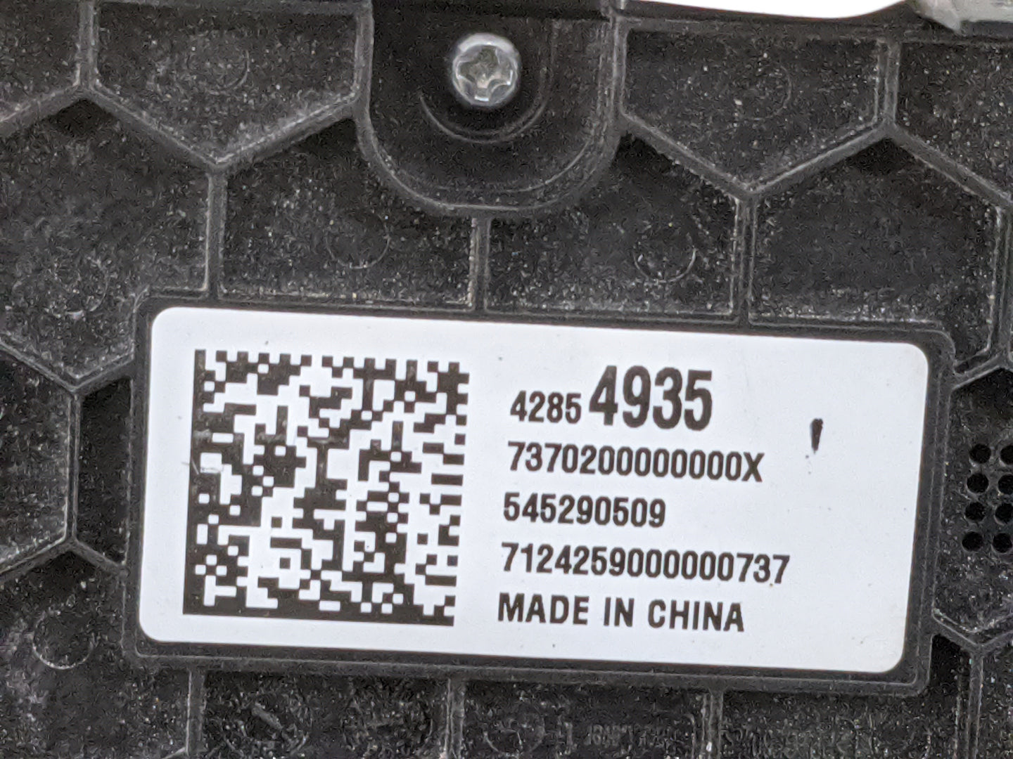 2018 Chevrolet Equinox Climate Control Module Temperature AC/Heater Replacement P/N:42854935 7370200000000X Fits OEM Used Au