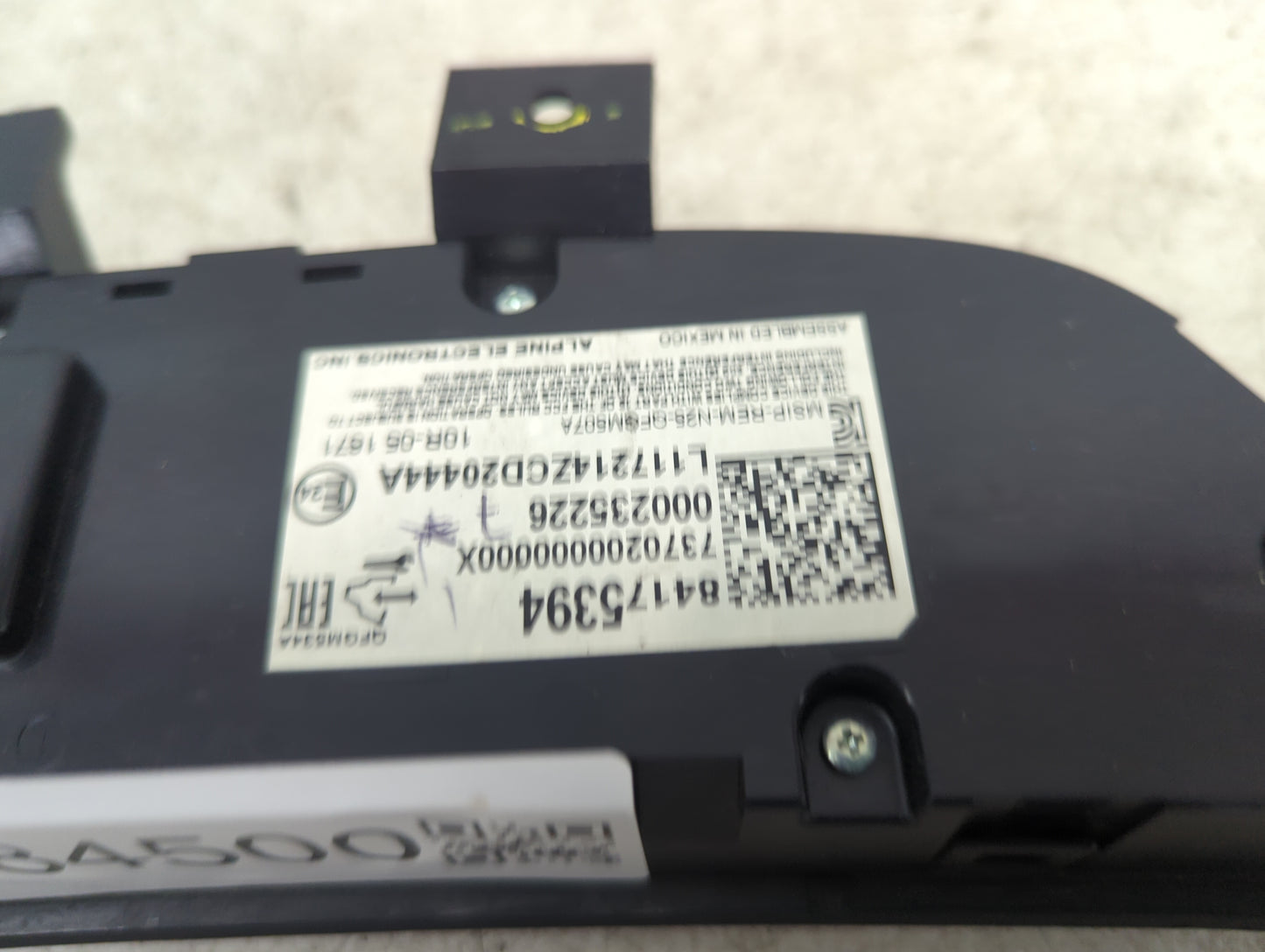 2018 Chevrolet Equinox Climate Control Module Temperature AC/Heater Replacement P/N:84175394 13598479 Fits OEM Used Auto Par