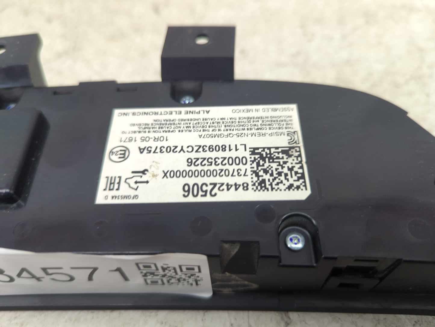 2018-2019 Chevrolet Equinox Climate Control Module Temperature AC/Heater Replacement P/N:84422506 13593226 Fits Fits 2018 20