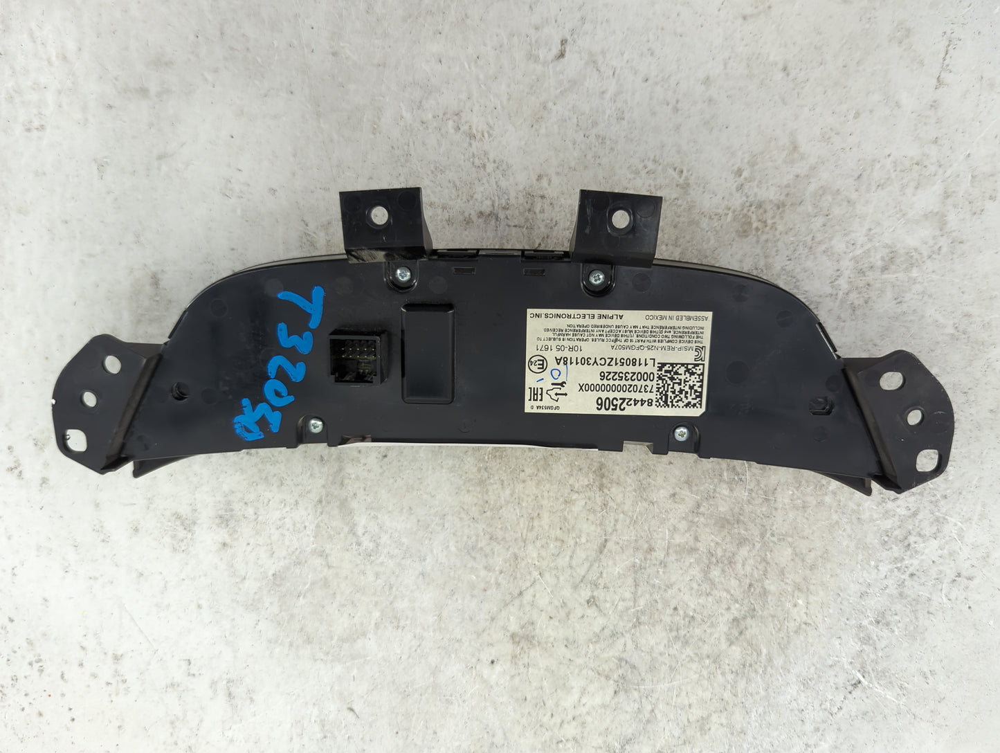 2018-2019 Chevrolet Equinox Climate Control Module Temperature AC/Heater Replacement P/N:84422506 737020000000X Fits OEM Use