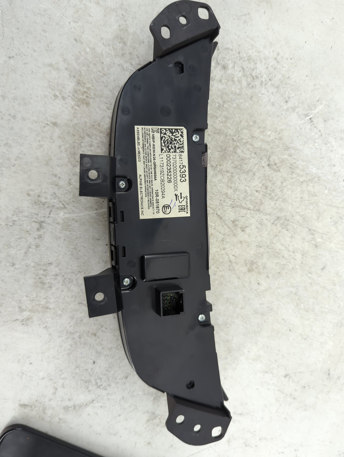 2018 Chevrolet Equinox Climate Control Module Temperature AC/Heater Replacement P/N:84175393 13509464AA Fits OEM Used Auto P