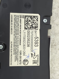 2018 Chevrolet Equinox Climate Control Module Temperature AC/Heater Replacement P/N:84175393 MSIP-REM-N26-QFGM604A, QFGM631A