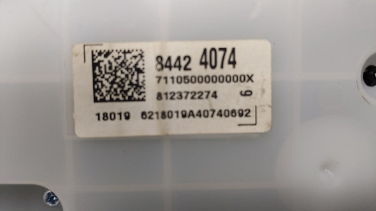 2018 Chevrolet Equinox Instrument Cluster Speedometer Gauges P/N:812372274 84240633, 84424074 Fits OEM Used Auto Parts - Oem