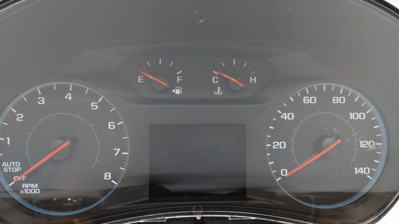 2018 Chevrolet Equinox Instrument Cluster Speedometer Gauges P/N:812372274 84240633, 84424074 Fits OEM Used Auto Parts - Oem