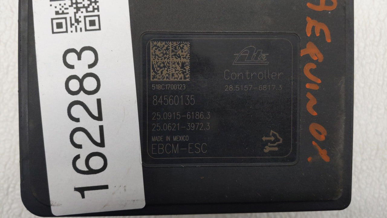 2018-2019 Chevrolet Equinox ABS Pump Control Module Replacement P/N:84342052 84342055, 84718763, 84414759 Fits Fits 2018 201