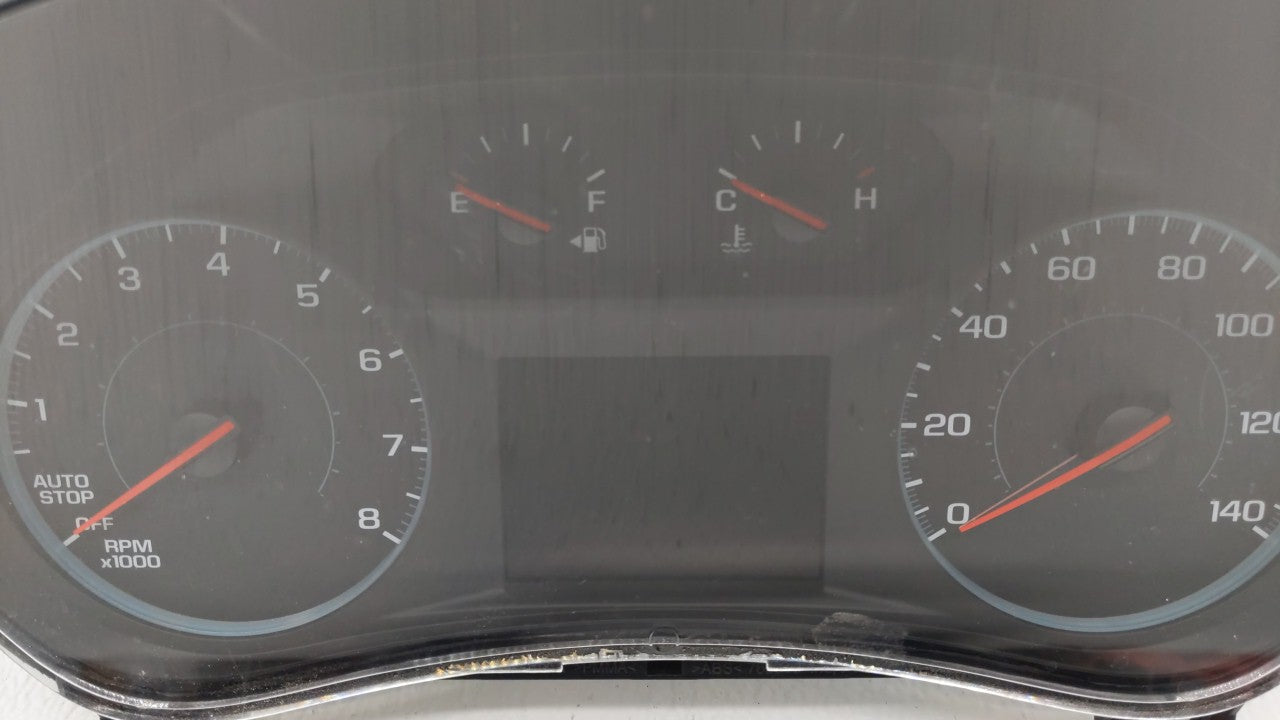 2018 Chevrolet Equinox Instrument Cluster Speedometer Gauges P/N:84424074 84404402, 84240633 Fits OEM Used Auto Parts - Oemu