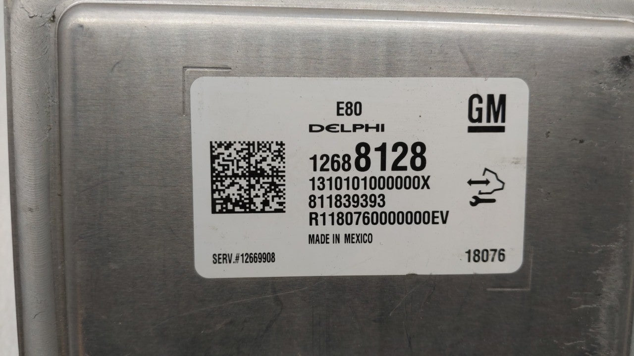 2018-2019 Chevrolet Equinox PCM Engine Control Computer ECU ECM PCU OEM P/N:12680876 12677677, 12692812 Fits Fits 2017 2018 