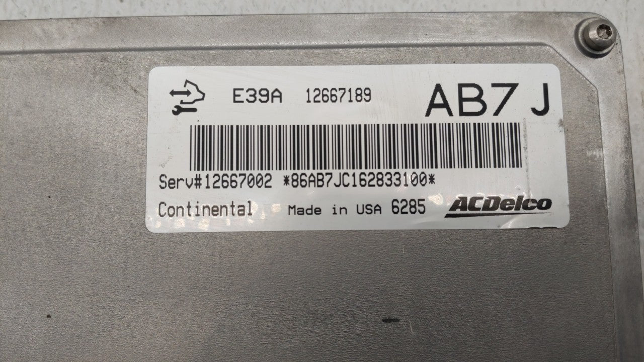 2017 Chevrolet Equinox PCM Engine Control Computer ECU ECM PCU OEM P/N:12667189 12670801, 12694743 Fits Fits 2018 2019 2020 