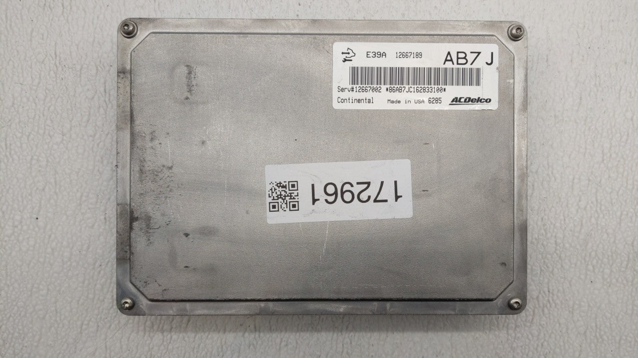 2017 Chevrolet Equinox PCM Engine Control Computer ECU ECM PCU OEM P/N:12667189 12670801, 12694743 Fits Fits 2018 2019 2020 