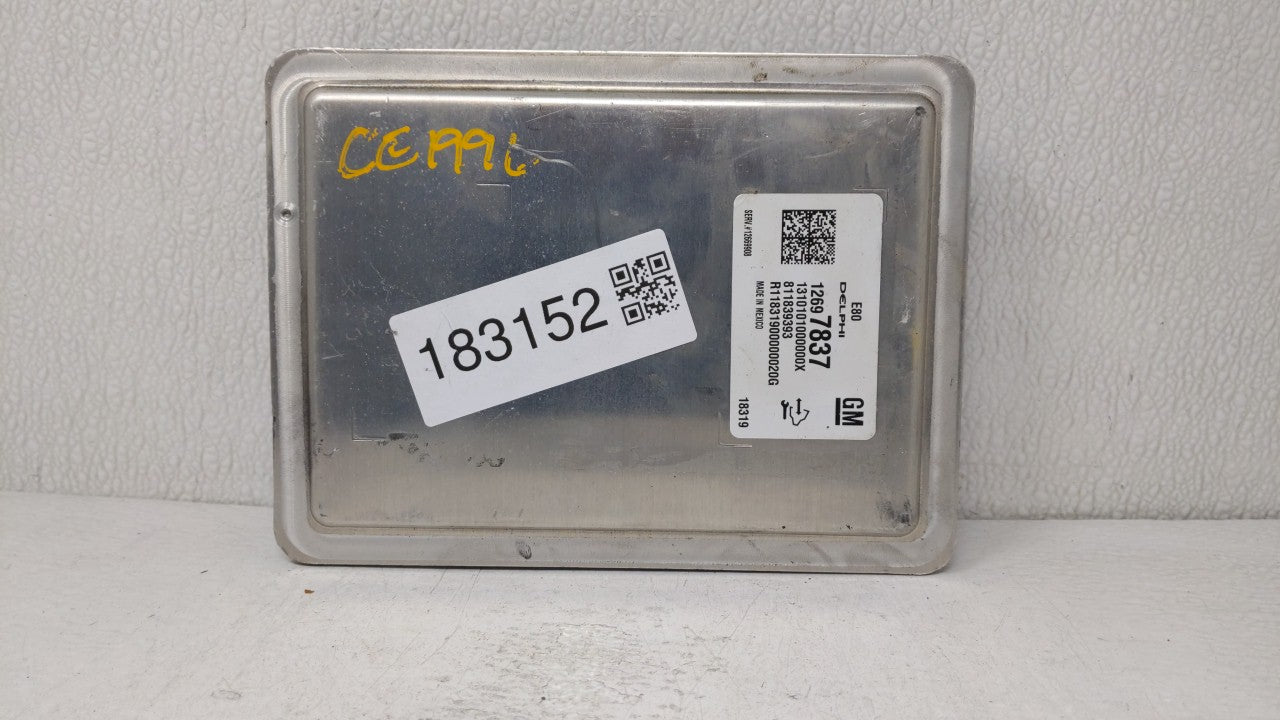 2018-2019 Chevrolet Equinox PCM Engine Control Computer ECU ECM PCU OEM P/N:12680876 12677677, 12692812 Fits Fits 2017 2018 