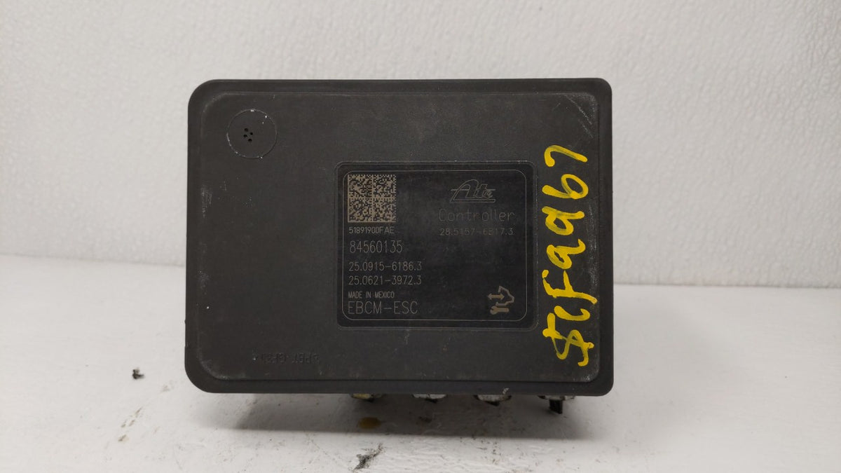 2018-2019 Chevrolet Equinox Anti-Lock Brake ABS Pump Module Actuator OEM P/N:84342052 84342055 Fits Fits 2018 2019 2020 2021