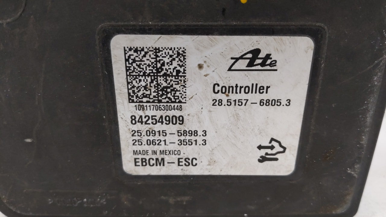 2018-2019 Chevrolet Equinox ABS Pump Control Module Replacement P/N:84342052 84342055, 84718763, 84414759 Fits Fits 2018 201