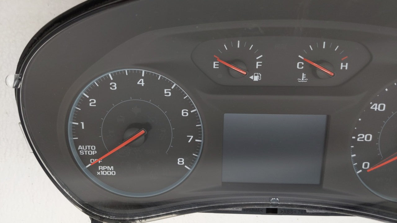 2018 Chevrolet Equinox Instrument Cluster Speedometer Gauges P/N:812372274 84240633, 84424074 Fits OEM Used Auto Parts - Oem