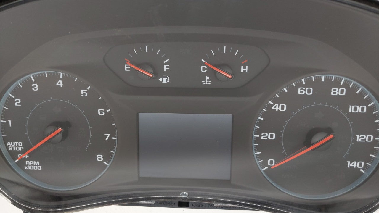 2018 Chevrolet Equinox Instrument Cluster Speedometer Gauges P/N:812372274 84240633, 84424074 Fits OEM Used Auto Parts - Oem