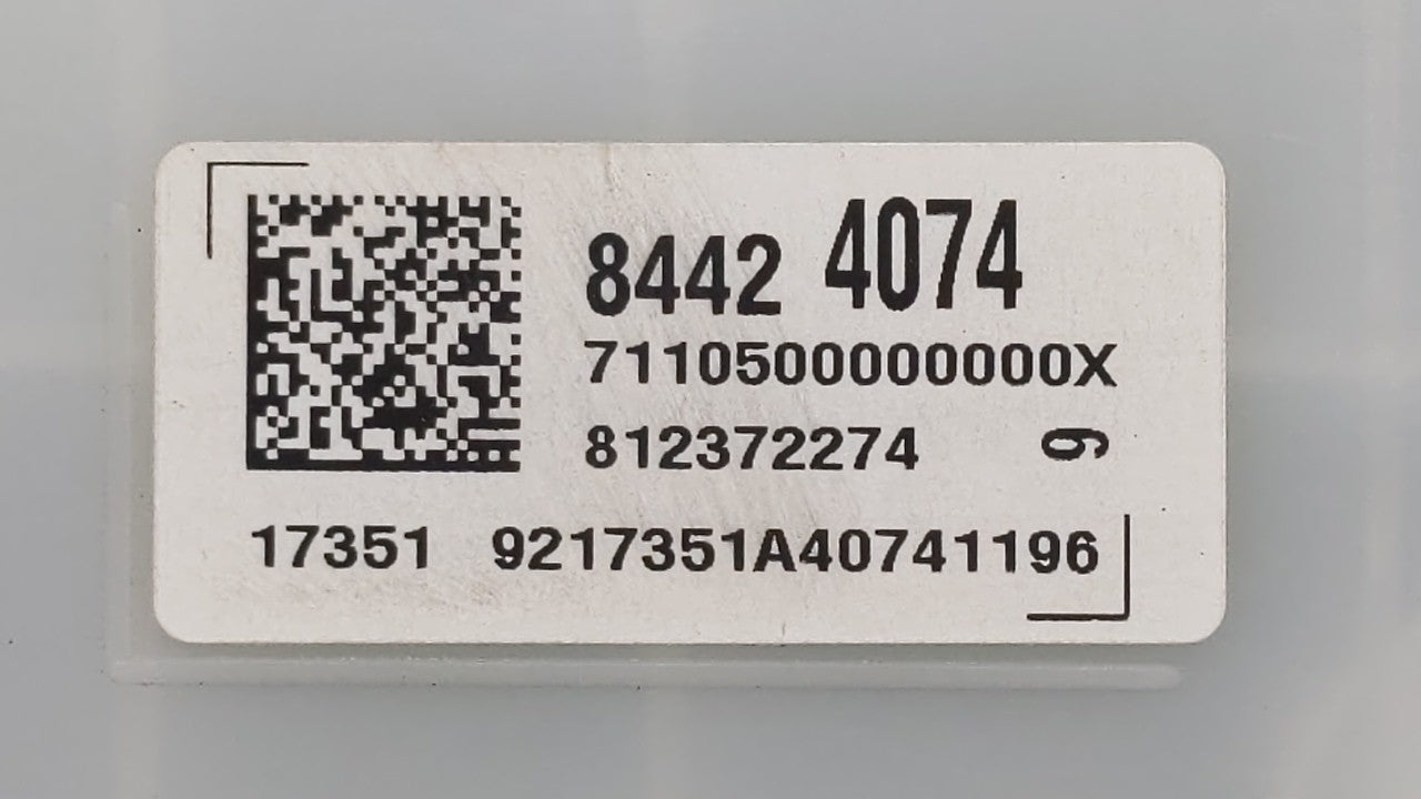 2018 Chevrolet Equinox Instrument Cluster Speedometer Gauges P/N:812372274 84240633, 84424074 Fits OEM Used Auto Parts - Oem