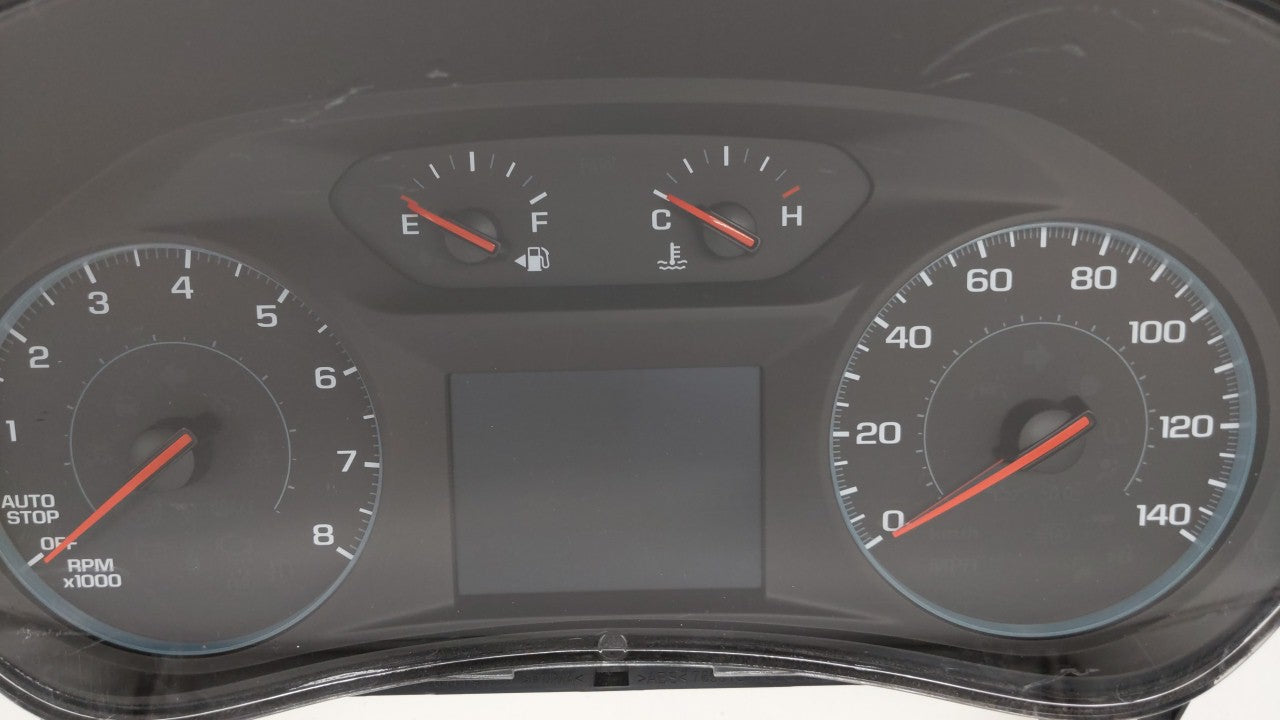 2018 Chevrolet Equinox Instrument Cluster Speedometer Gauges P/N:812372274 84240633, 84424074 Fits OEM Used Auto Parts - Oem