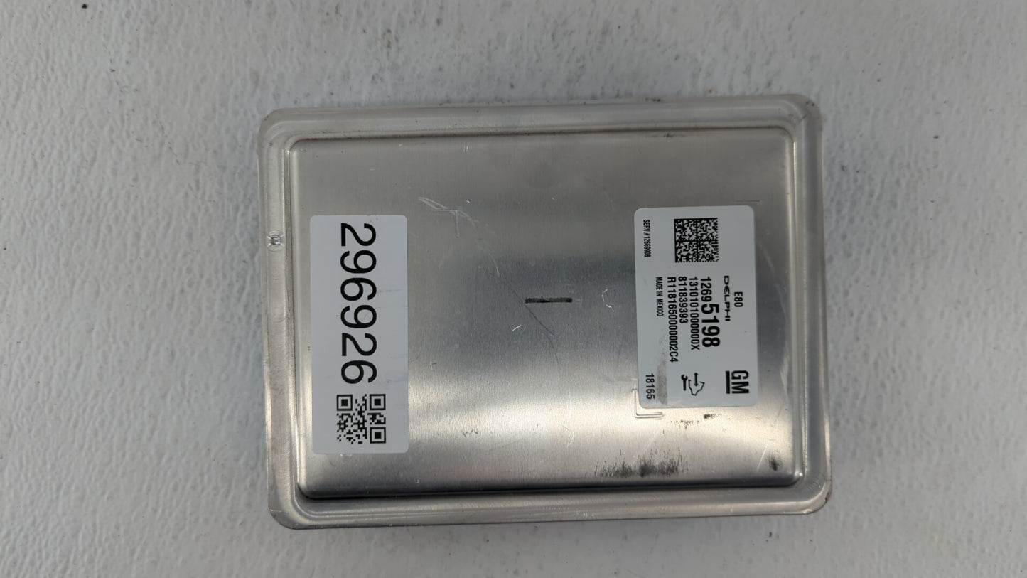 2018-2019 Chevrolet Equinox PCM Engine Control Computer ECU ECM PCU OEM P/N:12687467 12696201, 12692038 Fits Fits 2017 2018 
