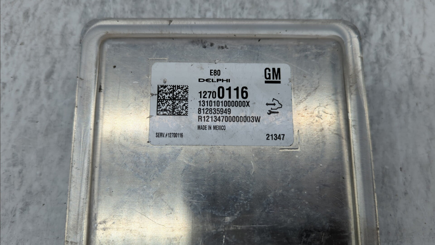2018-2019 Chevrolet Equinox PCM Engine Control Computer ECU ECM PCU OEM P/N:12692812 12687467, 12696201 Fits Fits 2017 2018 