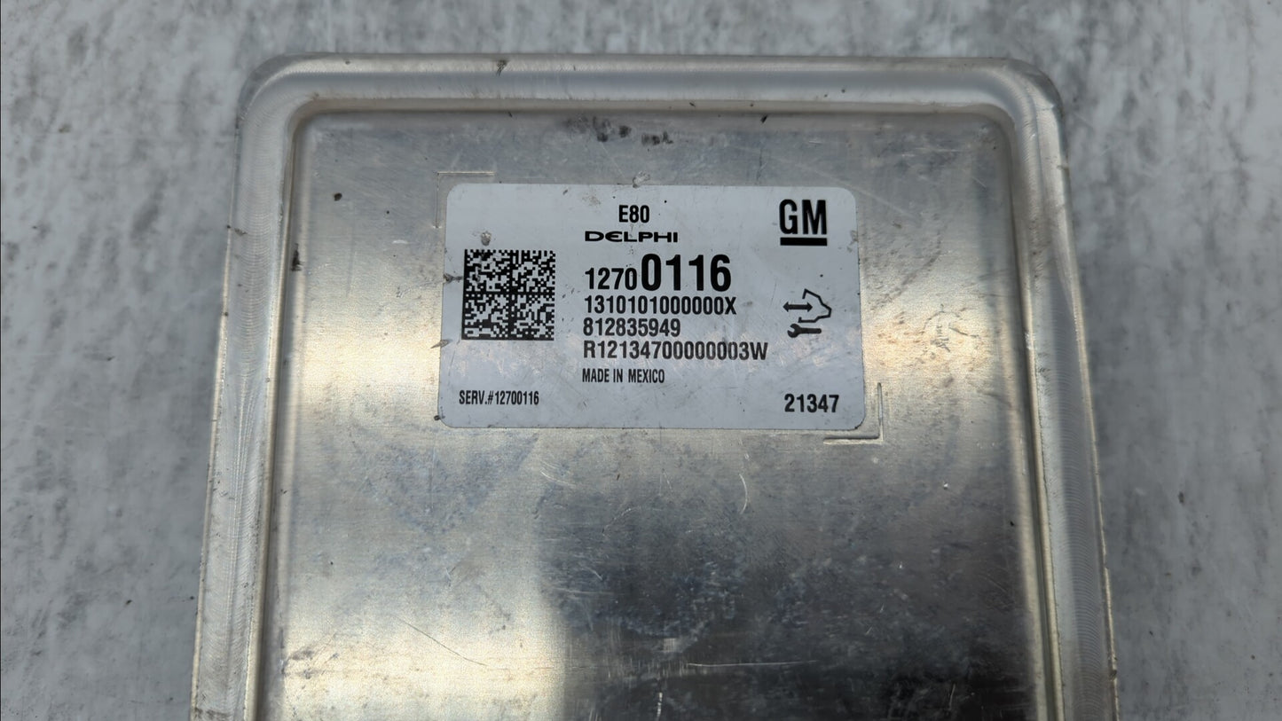 2018-2019 Chevrolet Equinox PCM Engine Control Computer ECU ECM PCU OEM P/N:12692812 12687467, 12696201 Fits Fits 2017 2018 