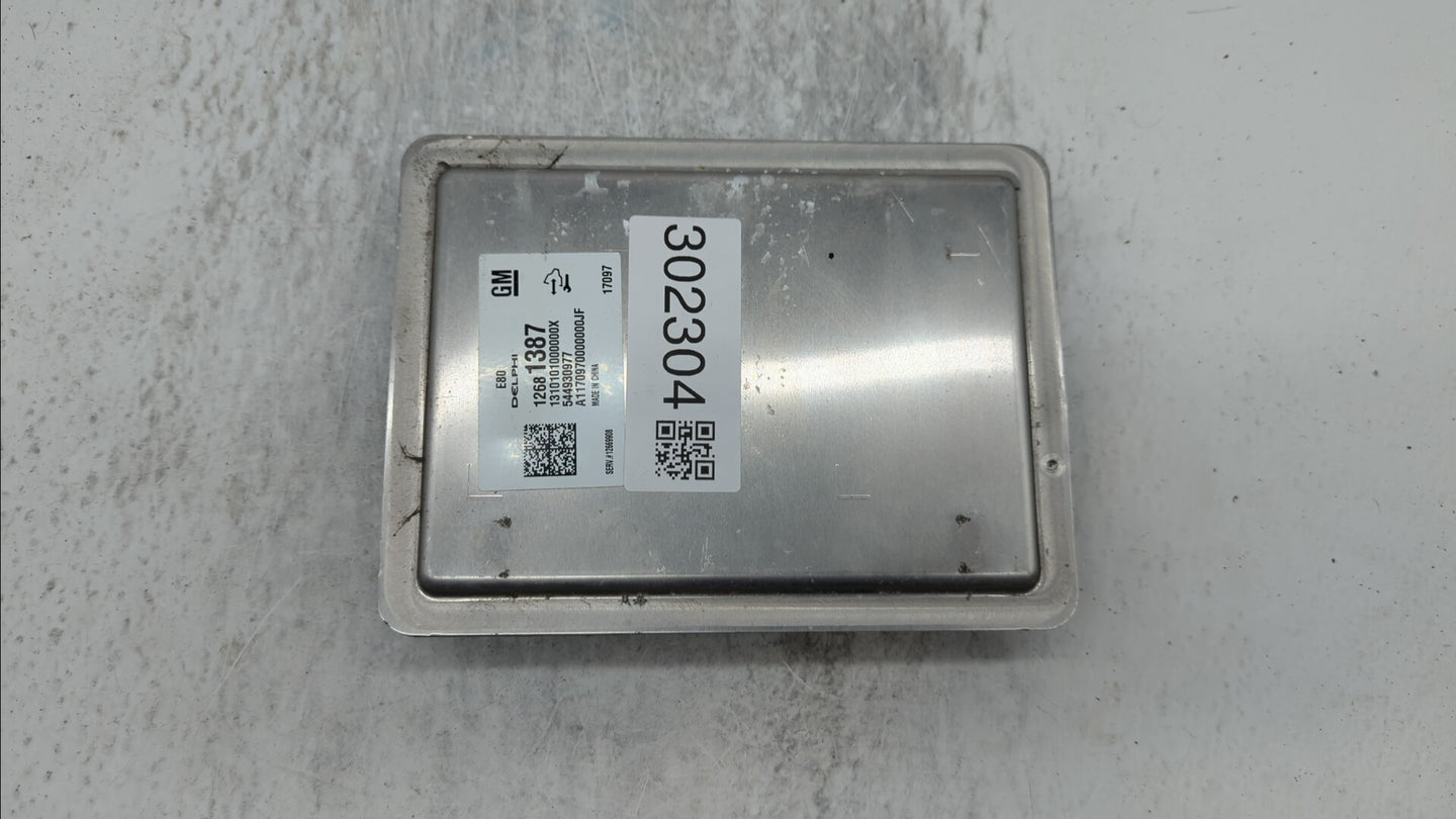 2018-2019 Chevrolet Equinox PCM Engine Control Computer ECU ECM PCU OEM P/N:12692812 12687467, 12696201 Fits Fits 2017 2018 