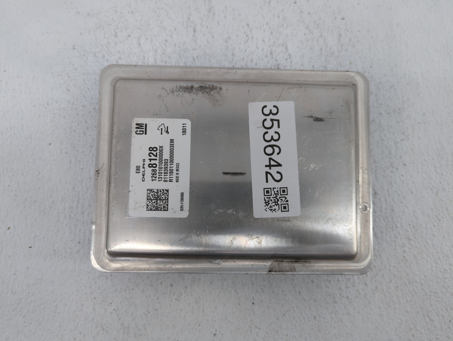 2018-2019 Chevrolet Equinox PCM Engine Control Computer ECU ECM PCU OEM P/N:12688973 12697837, 12687328 Fits Fits 2017 2018 