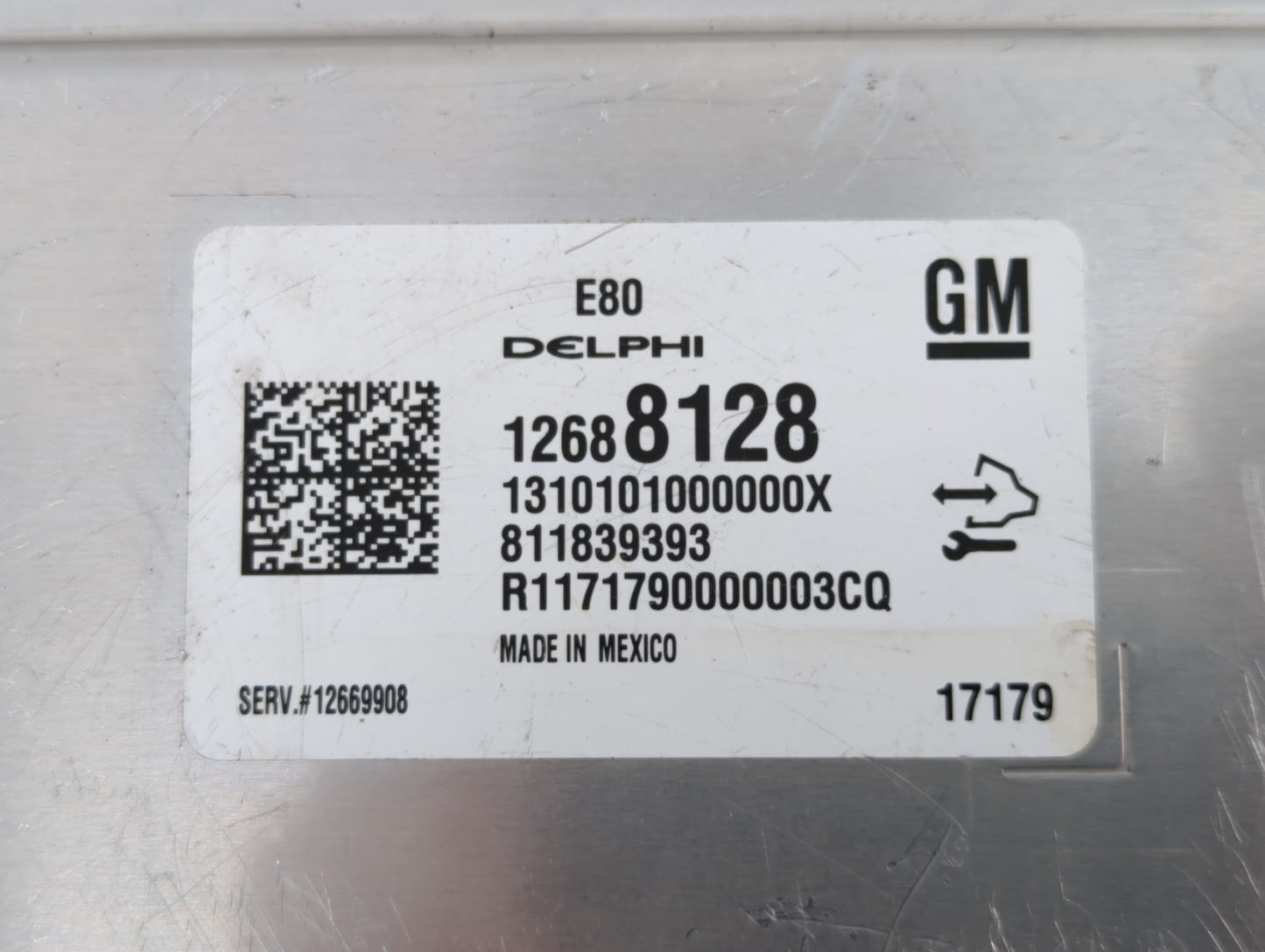 2018-2019 Chevrolet Equinox PCM Engine Control Computer ECU ECM PCU OEM P/N:12677677 12686384, 12669908 Fits Fits 2017 2018 
