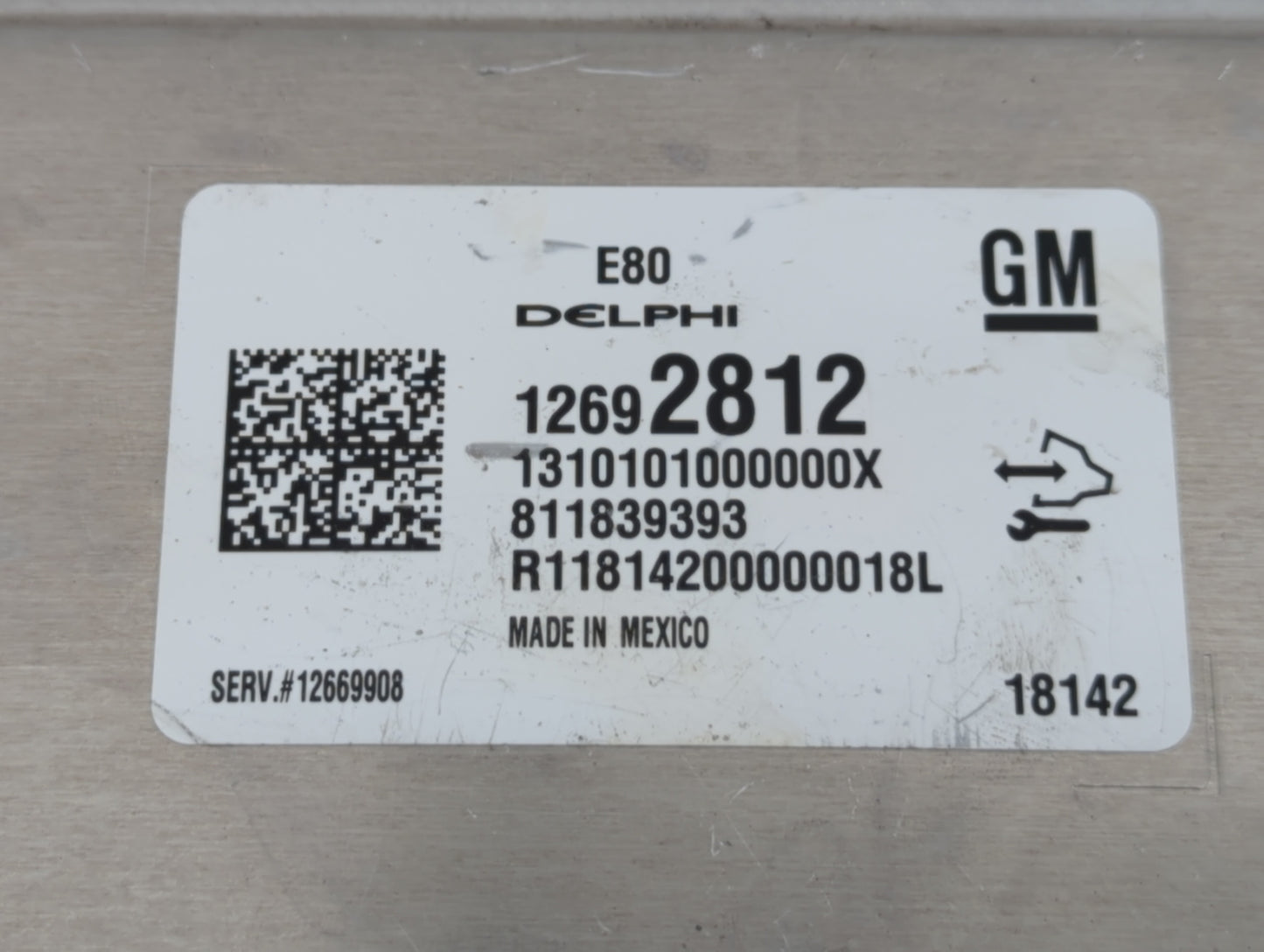 2018-2019 Chevrolet Equinox PCM Engine Control Computer ECU ECM PCU OEM P/N:12669908 12681528 Fits Fits 2017 2018 2019 OEM U