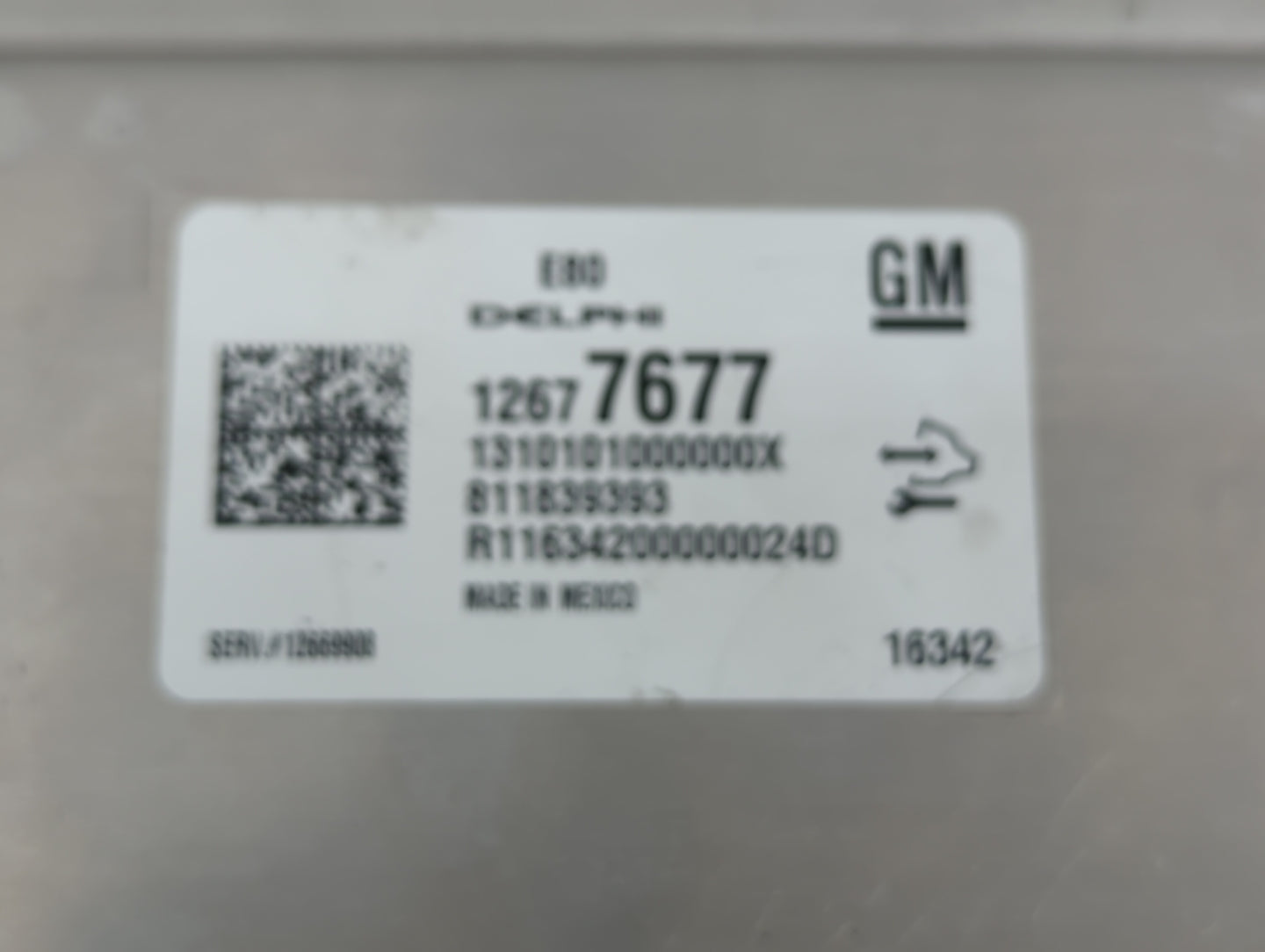 2018-2019 Chevrolet Equinox PCM Engine Control Computer ECU ECM PCU OEM P/N:12669908 12681528 Fits Fits 2017 2018 2019 OEM U