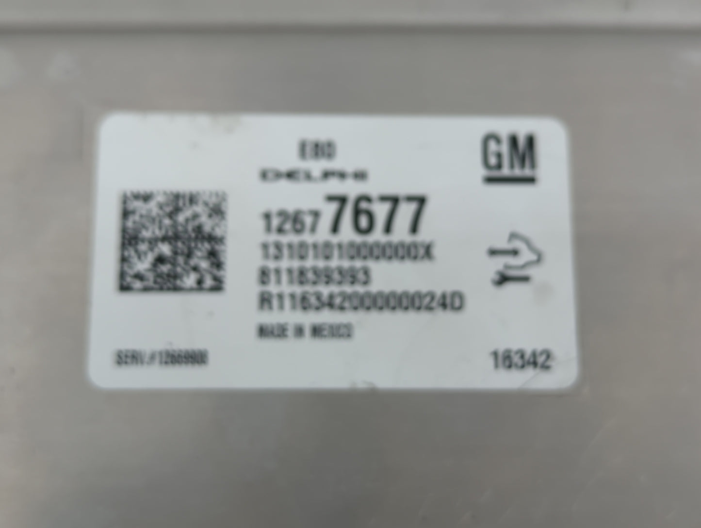 2018-2019 Chevrolet Equinox PCM Engine Control Computer ECU ECM PCU OEM P/N:12669908 12681528 Fits Fits 2017 2018 2019 OEM U