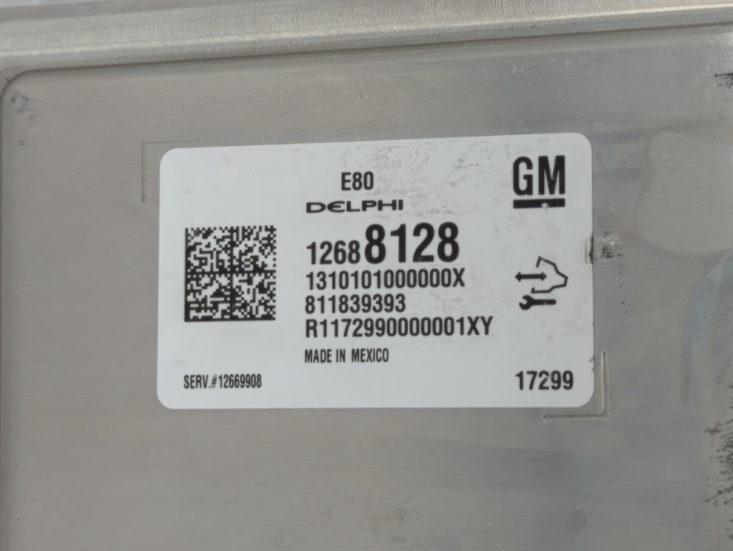 2018-2019 Chevrolet Equinox PCM Engine Control Computer ECU ECM PCU OEM P/N:12669908 12681528 Fits Fits 2017 2018 2019 OEM U