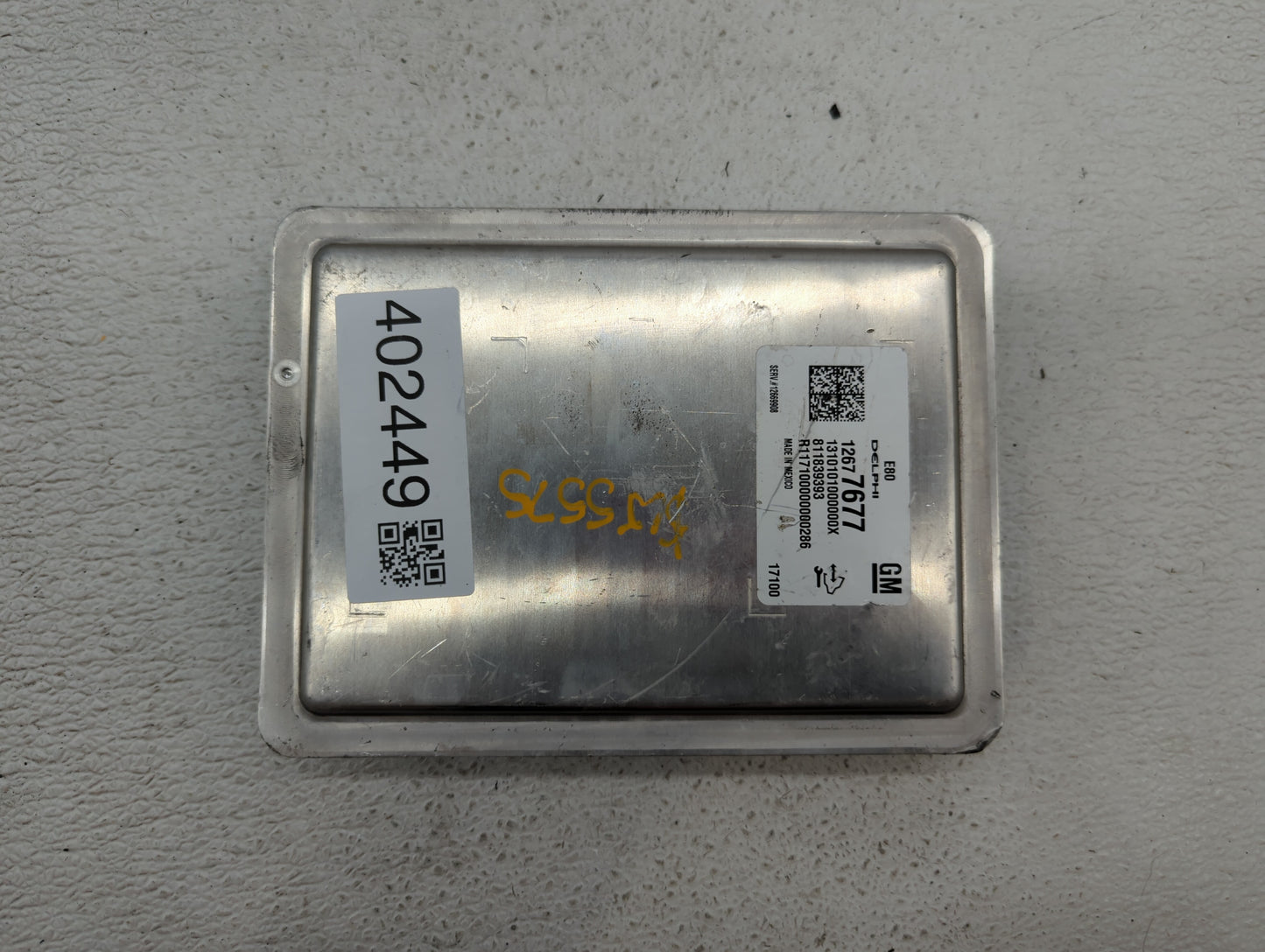 2018-2019 Chevrolet Equinox PCM Engine Control Computer ECU ECM PCU OEM P/N:12677677 12669908, 12681528 Fits Fits 2017 2018 