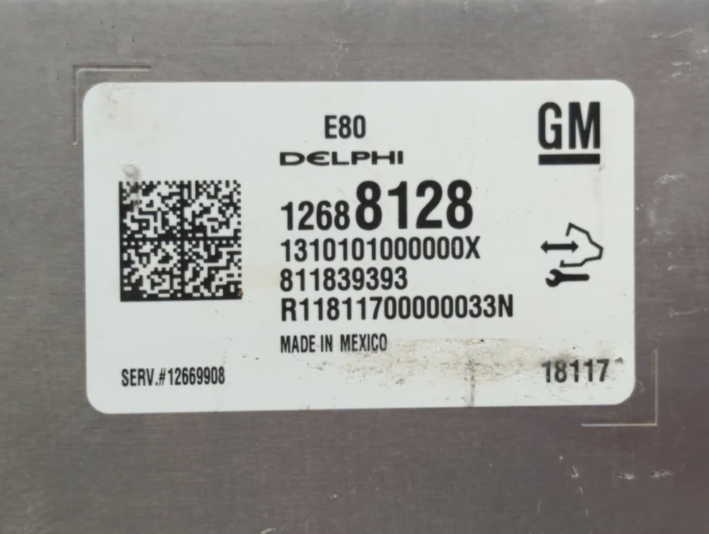 2018-2020 Chevrolet Equinox PCM Engine Control Computer ECU ECM PCU OEM P/N:12669908 12680876 Fits OEM Used Auto Parts - Oem
