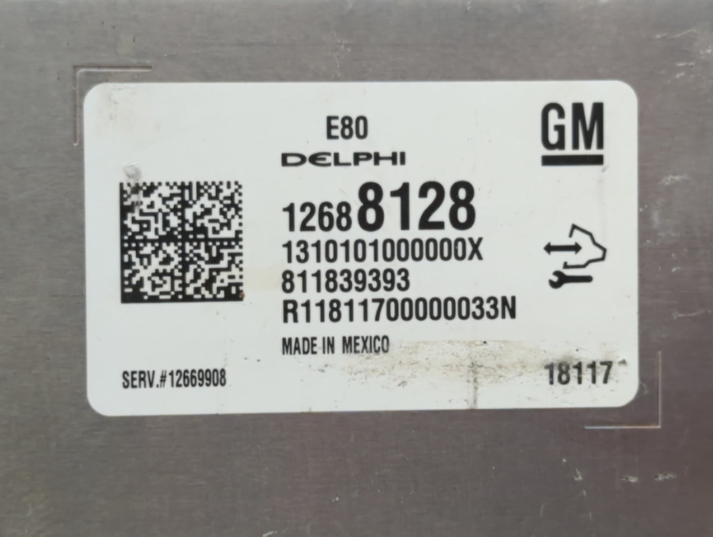 2018-2020 Chevrolet Equinox PCM Engine Control Computer ECU ECM PCU OEM P/N:12669908 12680876 Fits OEM Used Auto Parts - Oem