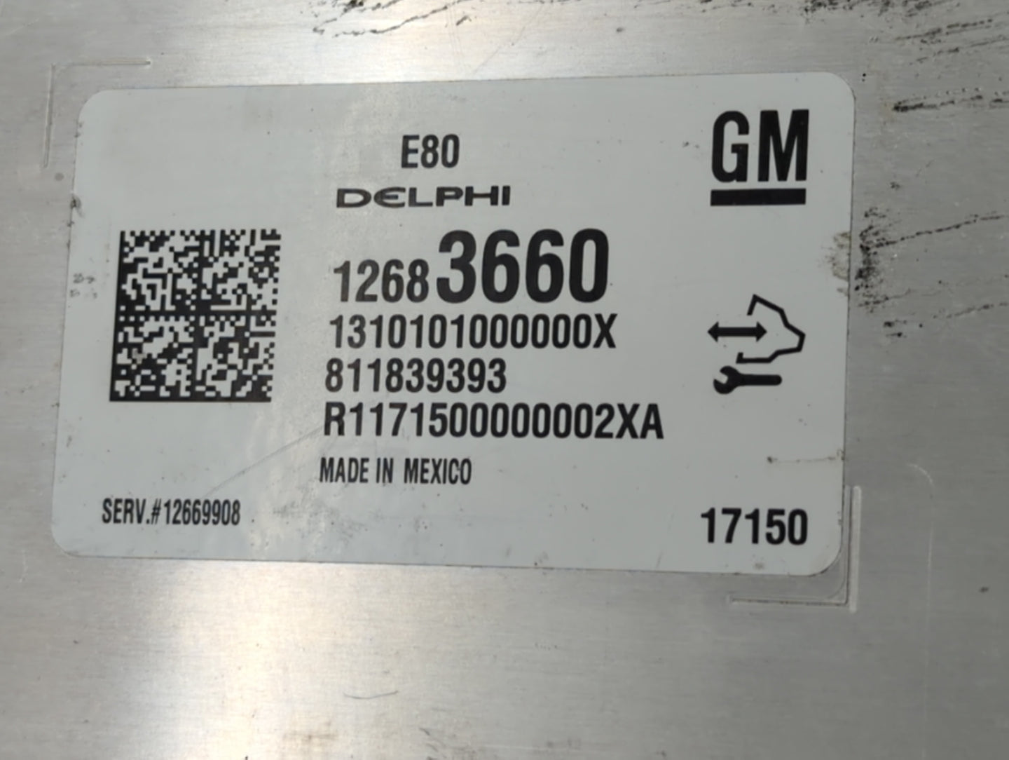 2018-2020 Chevrolet Equinox PCM Engine Control Computer ECU ECM PCU OEM P/N:12669908 12683660 Fits OEM Used Auto Parts - Oem