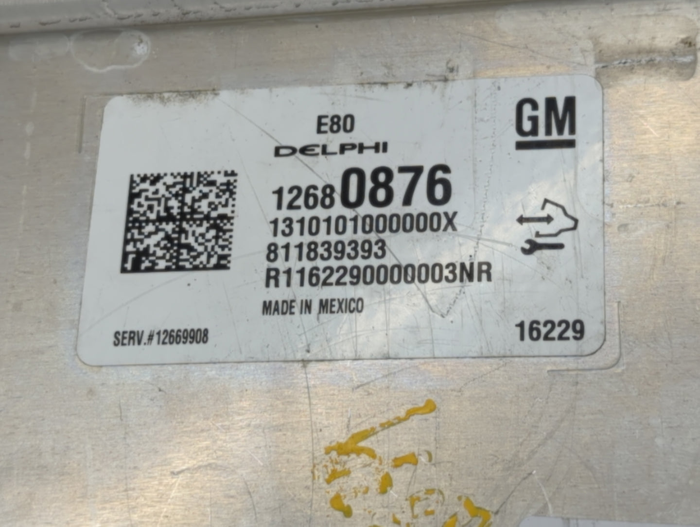 2018-2020 Chevrolet Equinox PCM Engine Control Computer ECU ECM PCU OEM P/N:12697837 12669908 Fits OEM Used Auto Parts - Oem