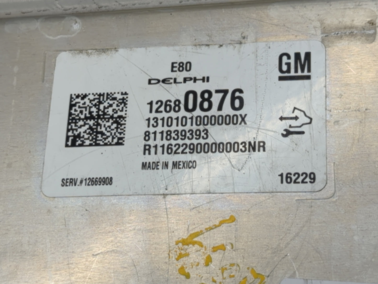 2018-2020 Chevrolet Equinox PCM Engine Control Computer ECU ECM PCU OEM P/N:12697837 12669908 Fits OEM Used Auto Parts - Oem