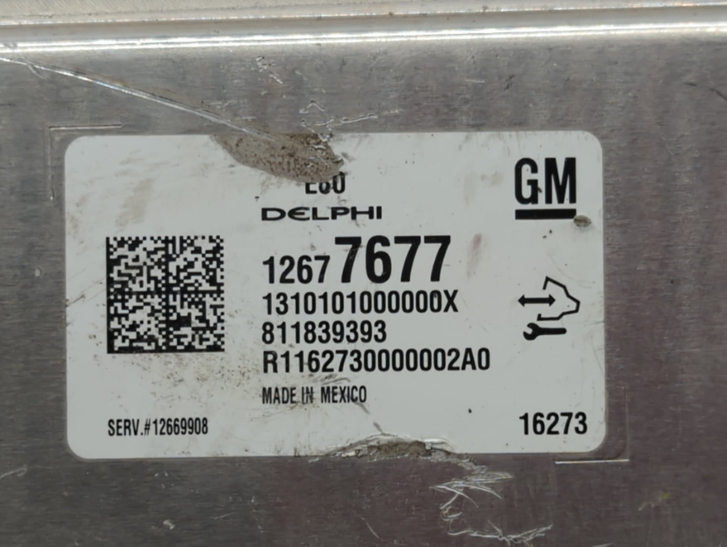 2018-2020 Chevrolet Equinox PCM Engine Control Computer ECU ECM PCU OEM P/N:12669908 12677677 Fits OEM Used Auto Parts - Oem