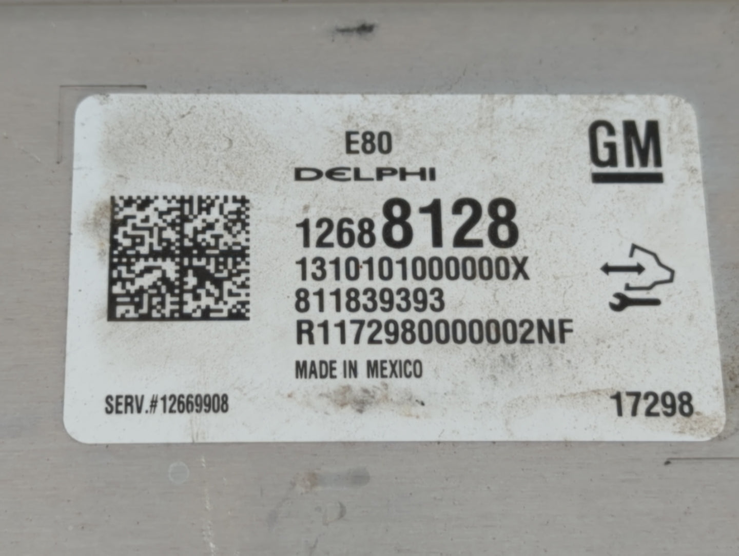2018-2020 Chevrolet Equinox PCM Engine Control Computer ECU ECM PCU OEM P/N:12697837 12669908 Fits OEM Used Auto Parts - Oem