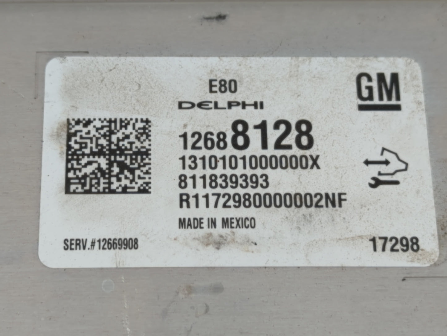 2018-2020 Chevrolet Equinox PCM Engine Control Computer ECU ECM PCU OEM P/N:12697837 12669908 Fits OEM Used Auto Parts - Oem