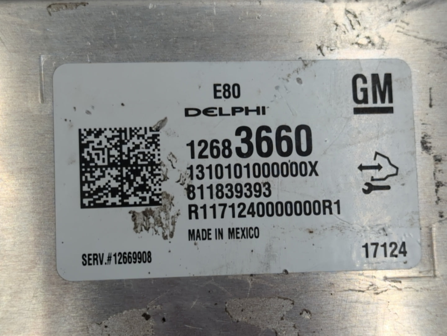 2018-2020 Chevrolet Equinox PCM Engine Control Computer ECU ECM PCU OEM P/N:12669908 12683660 Fits OEM Used Auto Parts - Oem