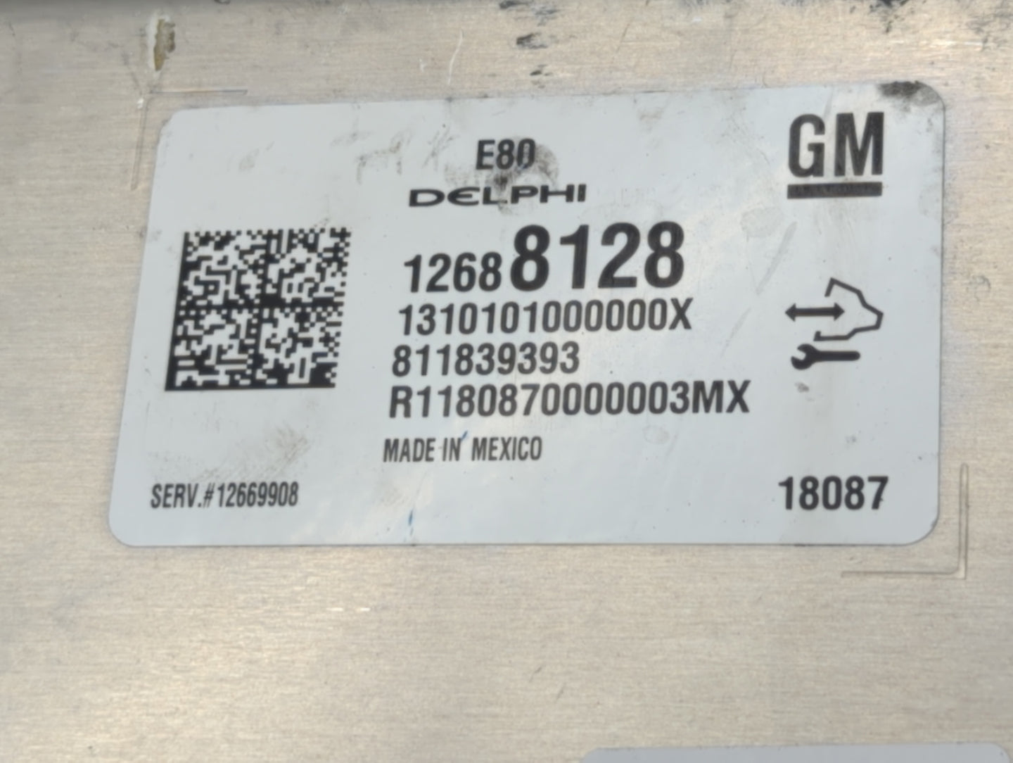 2018-2020 Chevrolet Equinox PCM Engine Control Computer ECU ECM PCU OEM P/N:12669908 12697788 Fits OEM Used Auto Parts - Oem