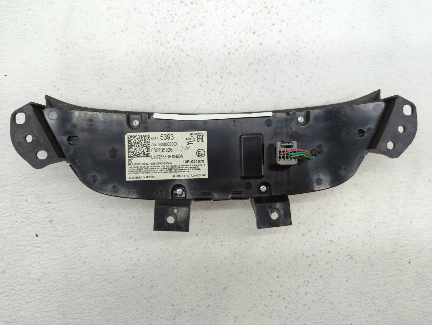2018 Chevrolet Equinox Climate Control Module Temperature AC/Heater Replacement P/N:84175393 84175394 Fits OEM Used Auto Par