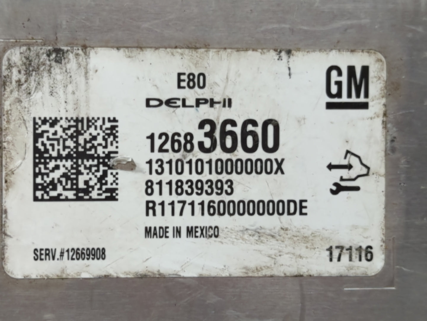 2018-2020 Chevrolet Equinox PCM Engine Control Computer ECU ECM PCU OEM P/N:12683660 12694511 Fits OEM Used Auto Parts - Oem